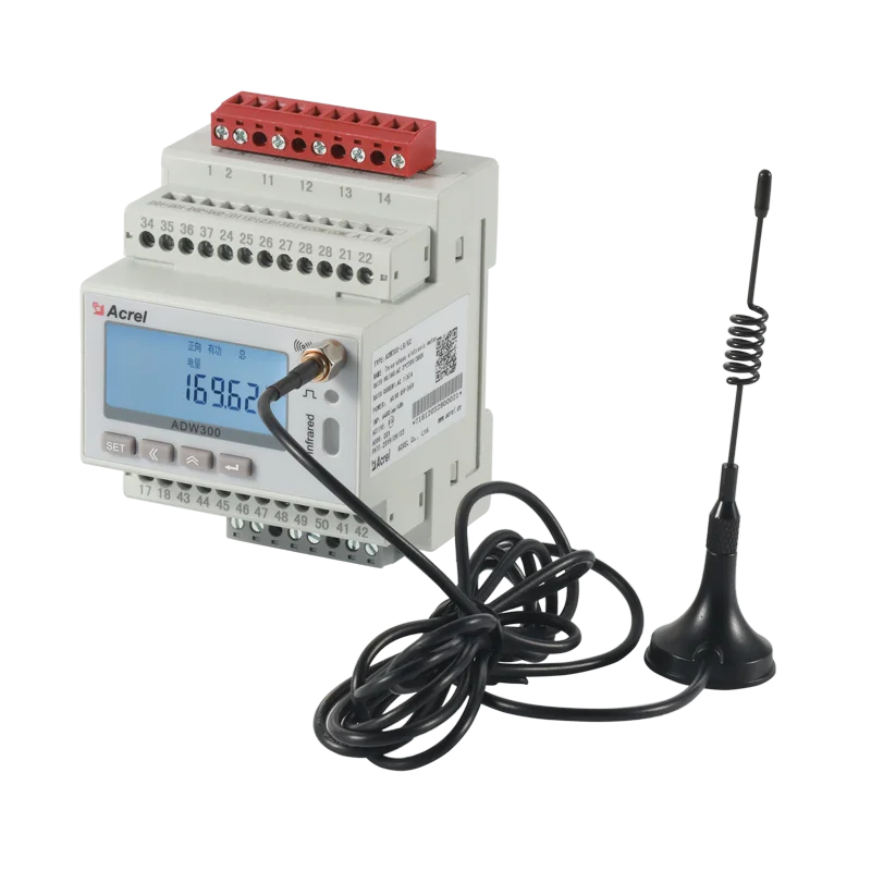 4 Канала Жични датчици за температура НПМ Интелигентни Електрически ИН MQTT 3-фазно електромера Система за дистанционно управление на захранването за вашия Център за данни/