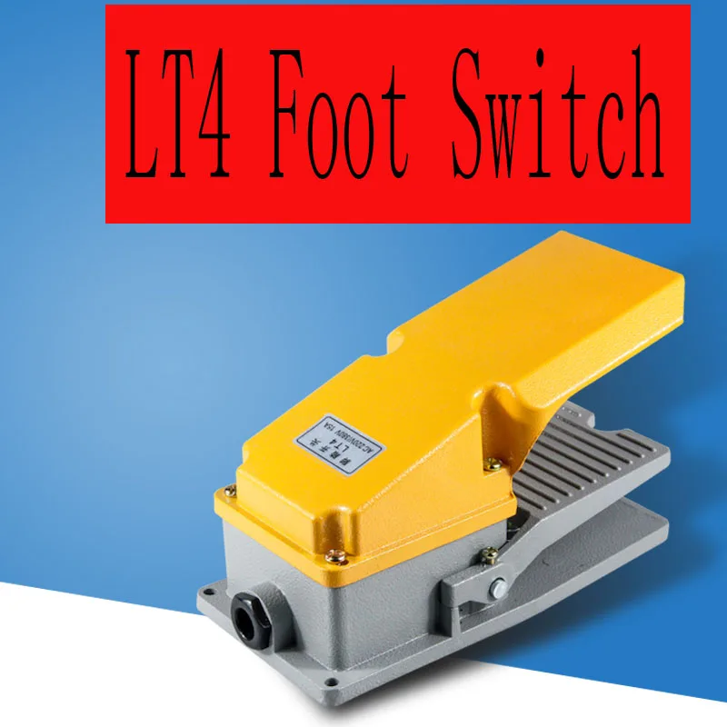 Foot switch LTH-1/6 Foot switch LT4 Перфоратор Струг с CNC Хидравлични чък Foot switch Алуминиев корпус