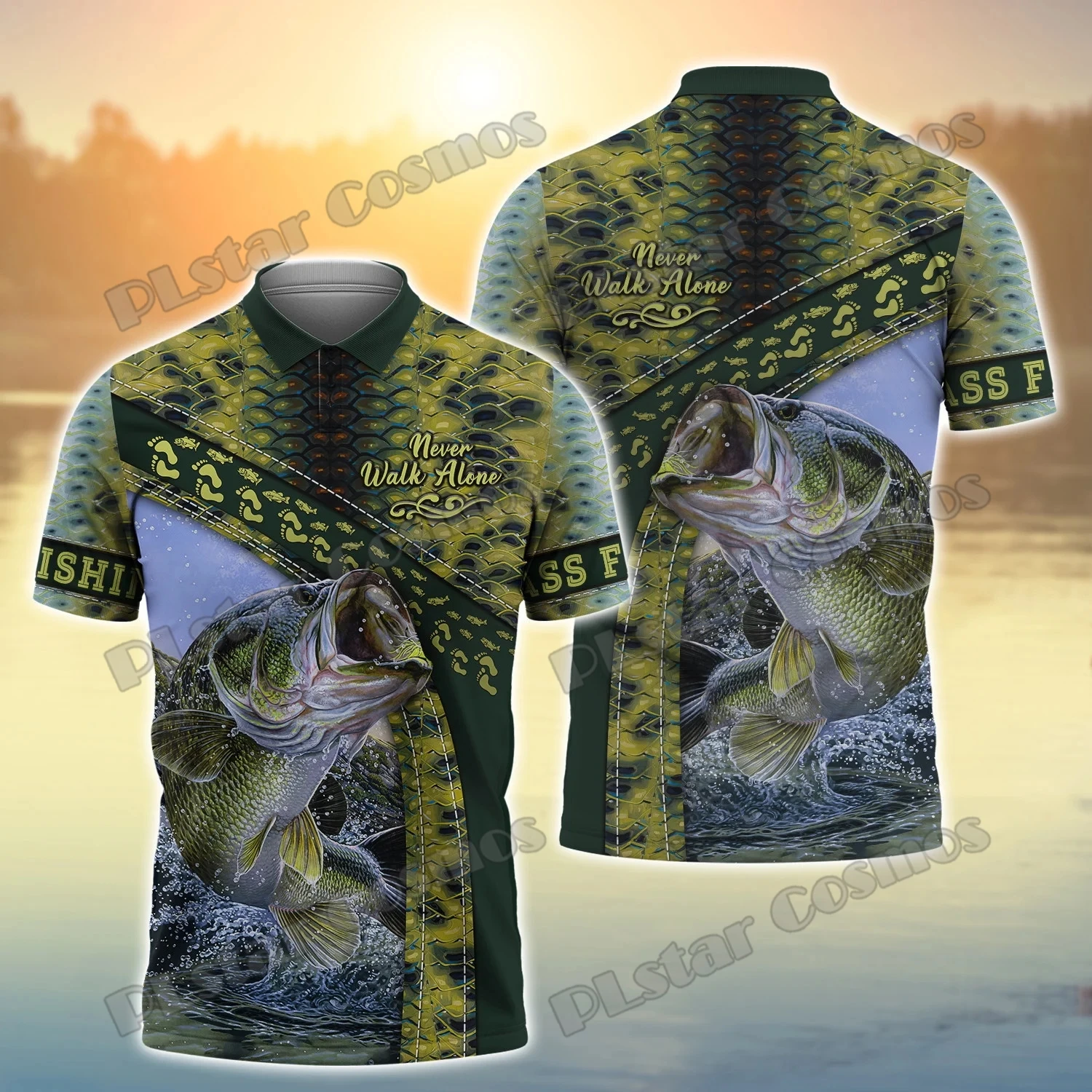 PLstar Cosmos за улов на риба/ костур / Пъстърва с 3D принтом, Модерен мъжки ризи с къси ръкави, Лятна Ежедневни риза с къс ръкав PLP23