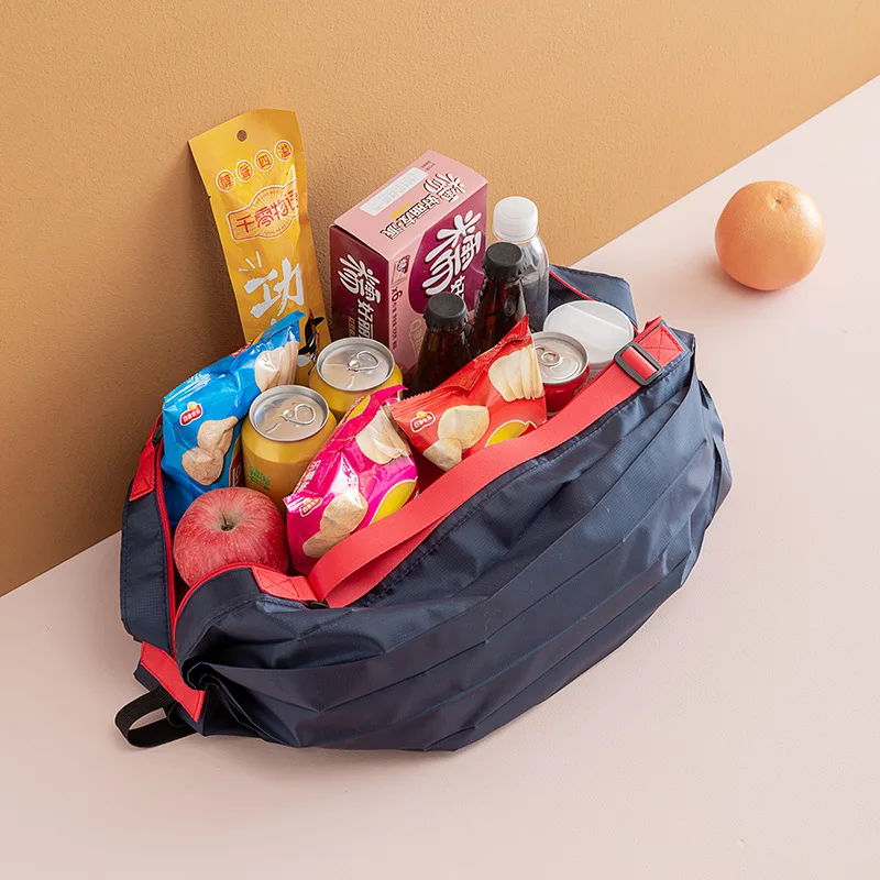 Сгъваема чанта за пазаруване с голям капацитет, холщовая чанта за супермаркет, Преносима чанта за пазаруване, Водоустойчива чанта за съхранение на открито