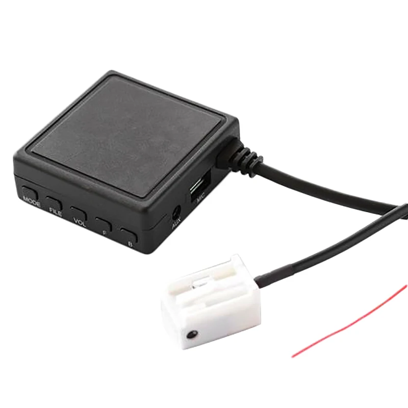 Автомобилен Bluetooth 5,0 AUX Кабел адаптер за USB TF Подходящ за Peugeot 207 307 308 407